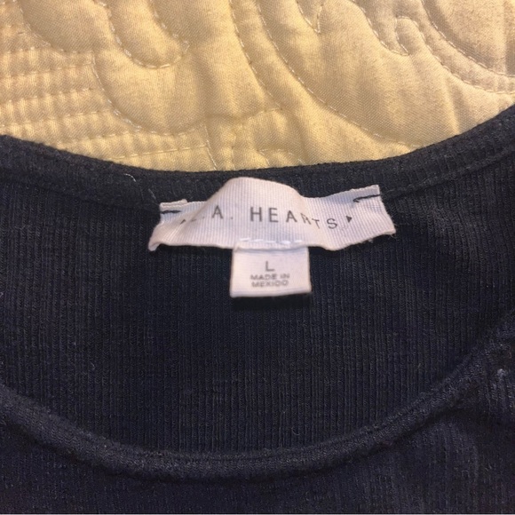 pacsun long sleeve cold shoulder bodysuit - Picture 2 of 3